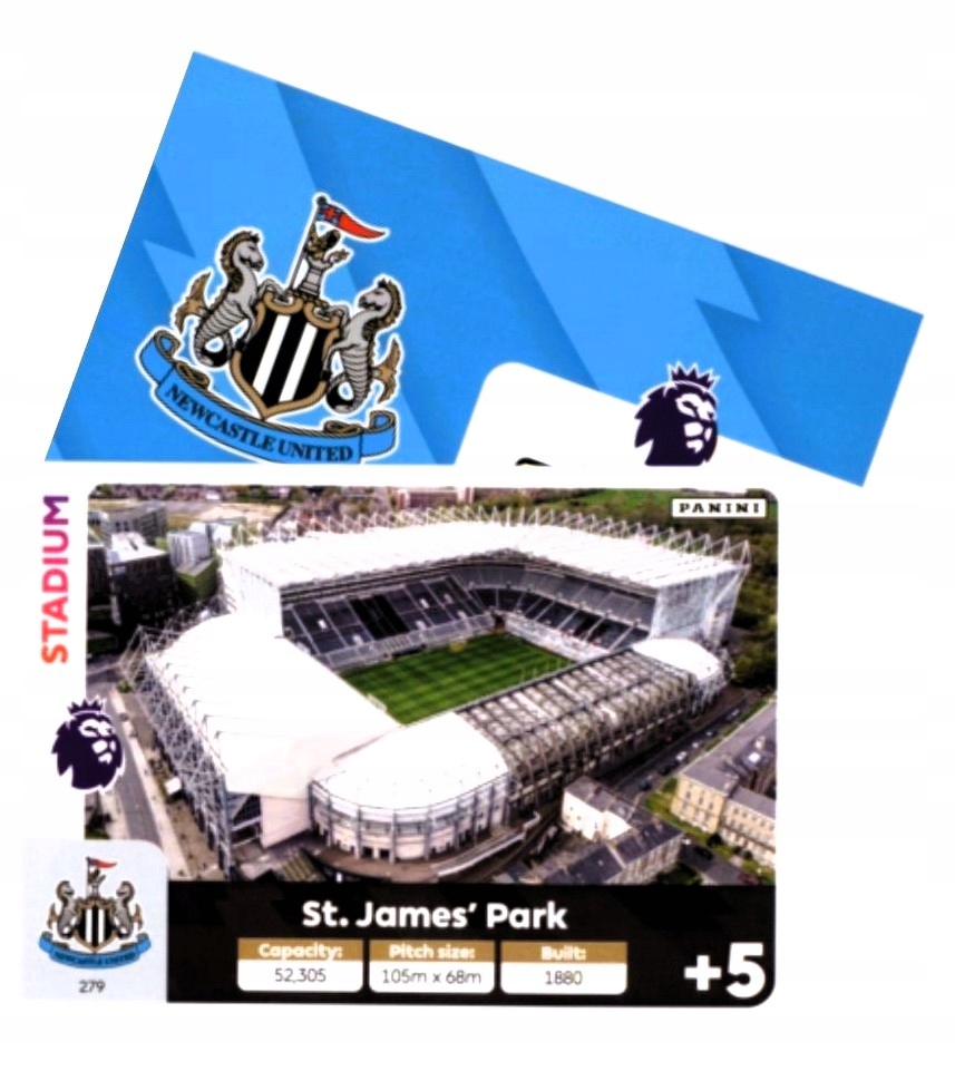 Panini Premier League 2025 Stadium St. James' Park Newcastle 279