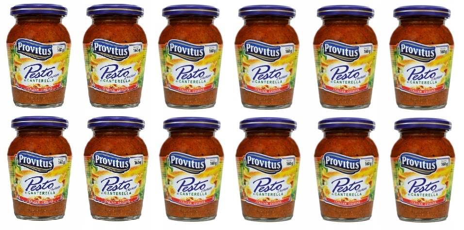 12x 160g Provitus Pesto z kurkami Zgrzewka
