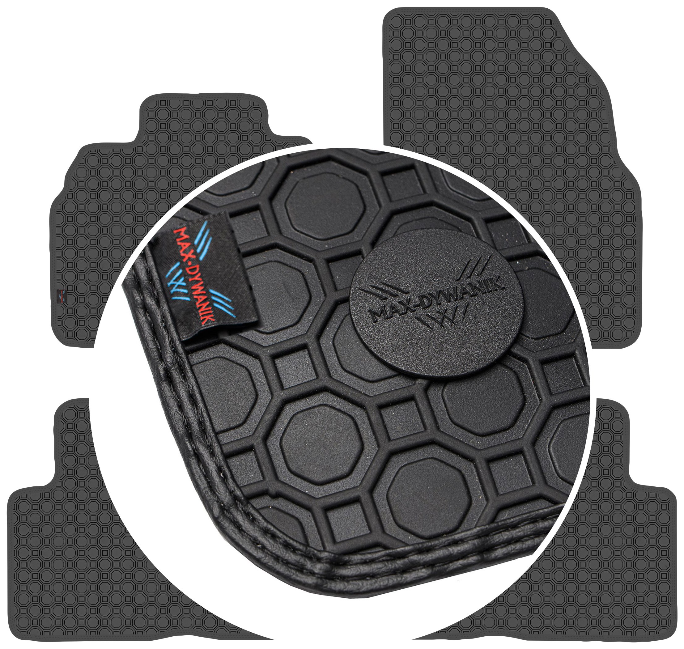 Renault Scenic II 2003-2009 Koberce Čierne