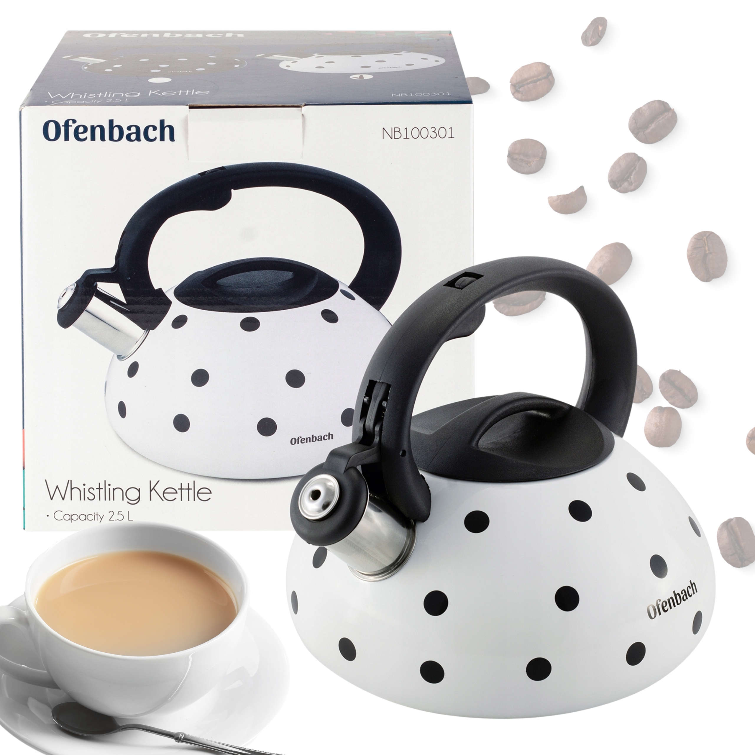 Czajnik Ofenbach 2,5 l na kuchenkę gazową elektryczną i ceramiczną