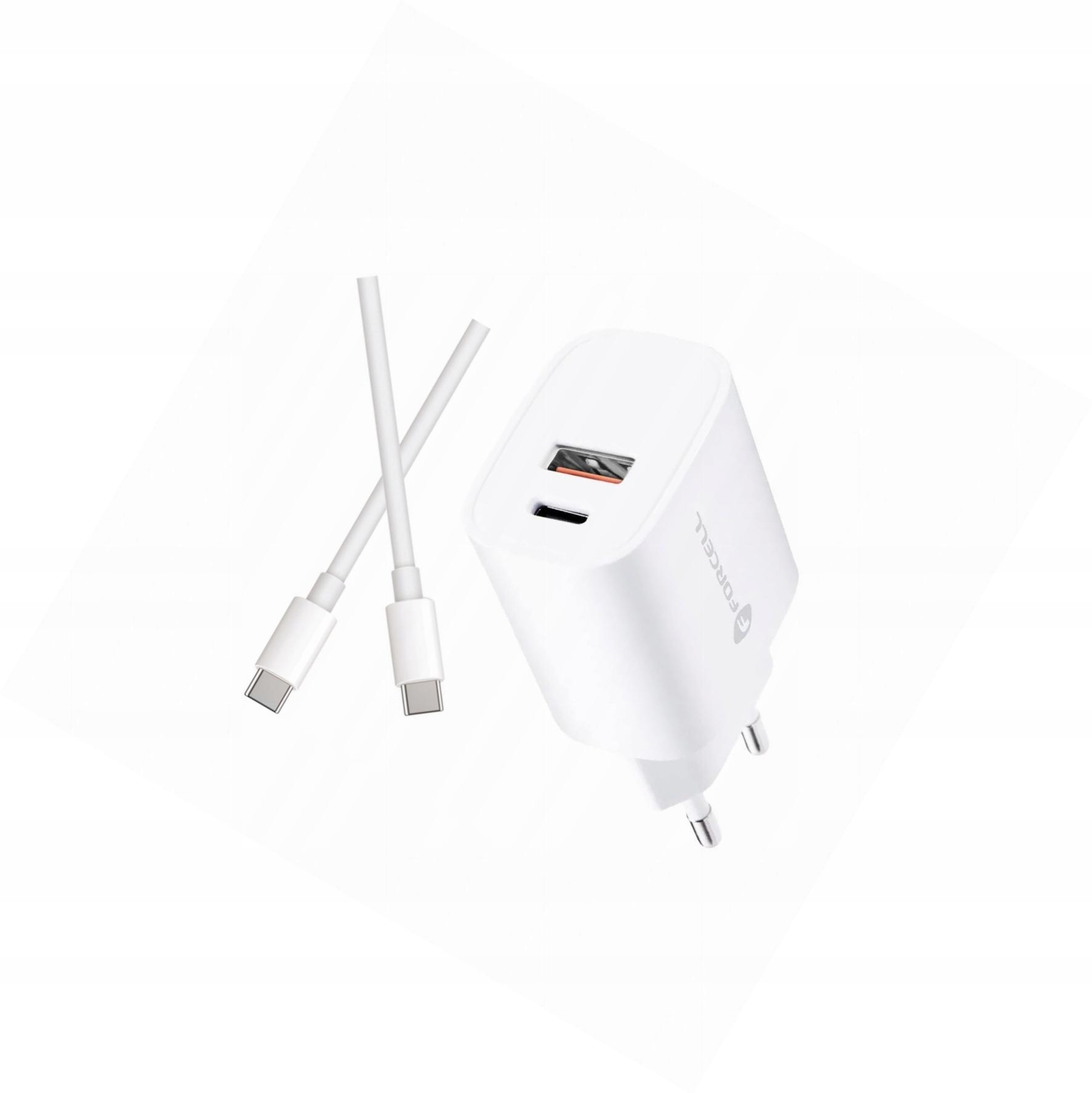 Szybka ładowarka 30W 2 wejścia z kablem Usb-c do Samsung Galaxy S25 Ultra