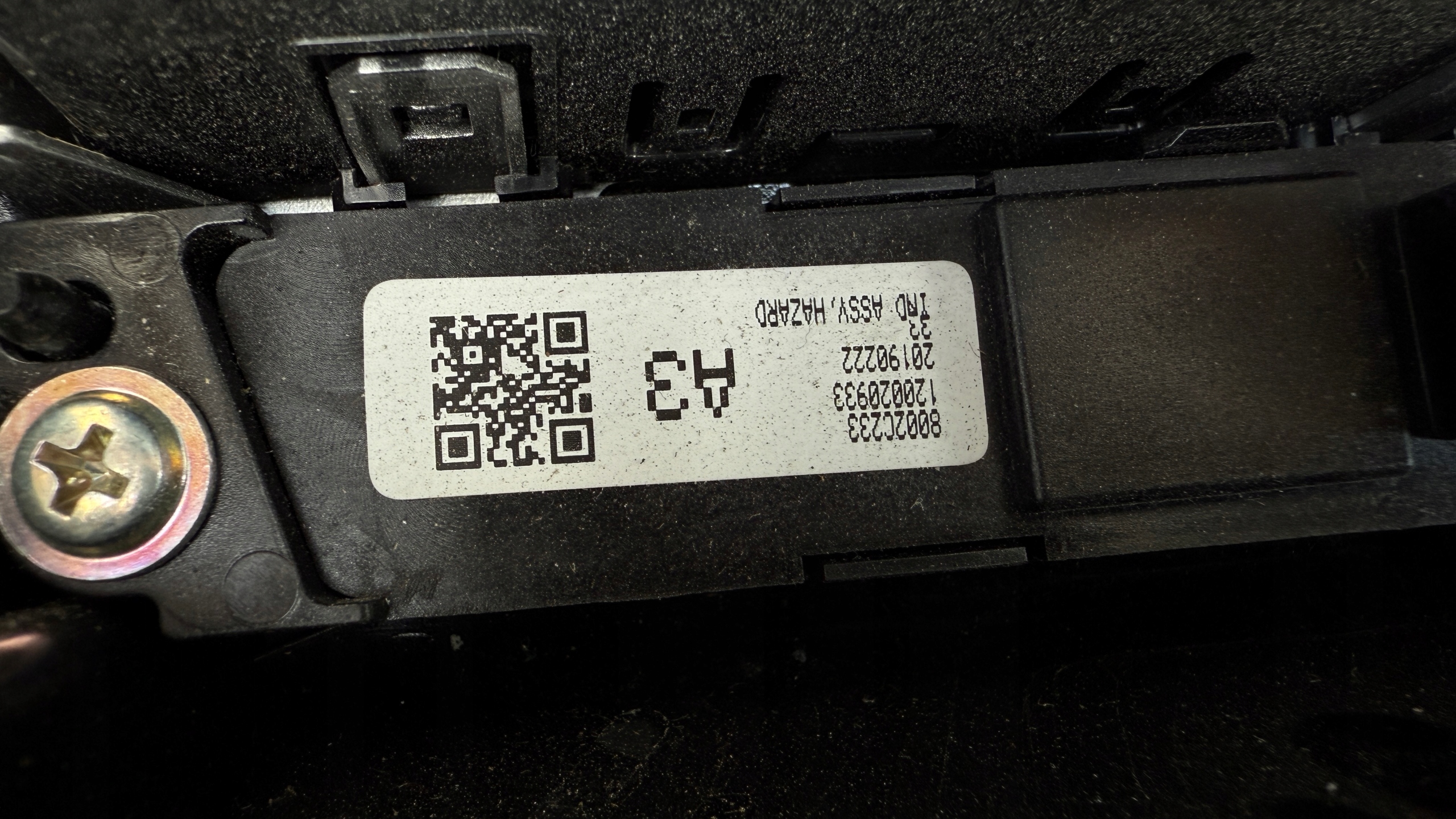 MITSUBISHI ECLIPSE CROSS 17R+ PANEL air conditioning devices switch of warning lights KA25/016XX