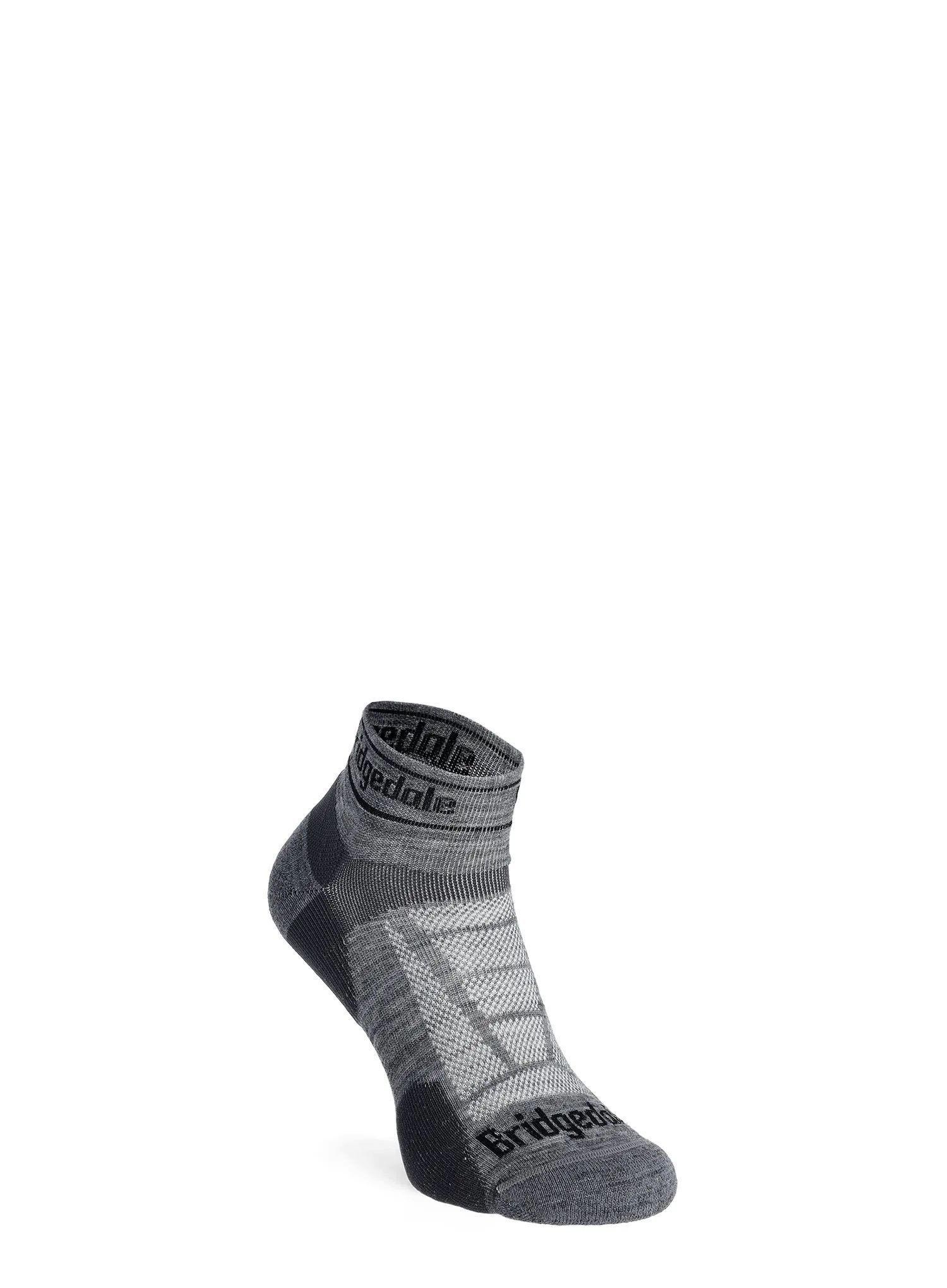 Skarpety biegowe Bridgedale Ultralight T2 Merino Sport Low grey 48+