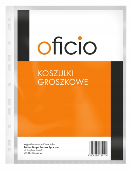 

Koszulki obwoluty groszkowe A4 100 sztuk