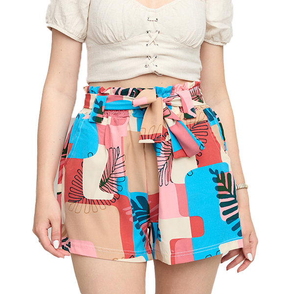 

BQ831-70 Pink Krótkie Spodenki Damskie M - 38