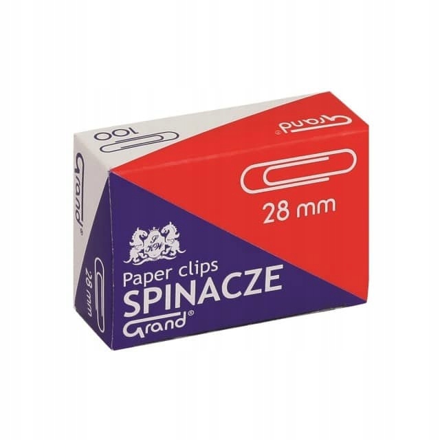 

Spinacze okrągłe Grand 28mm