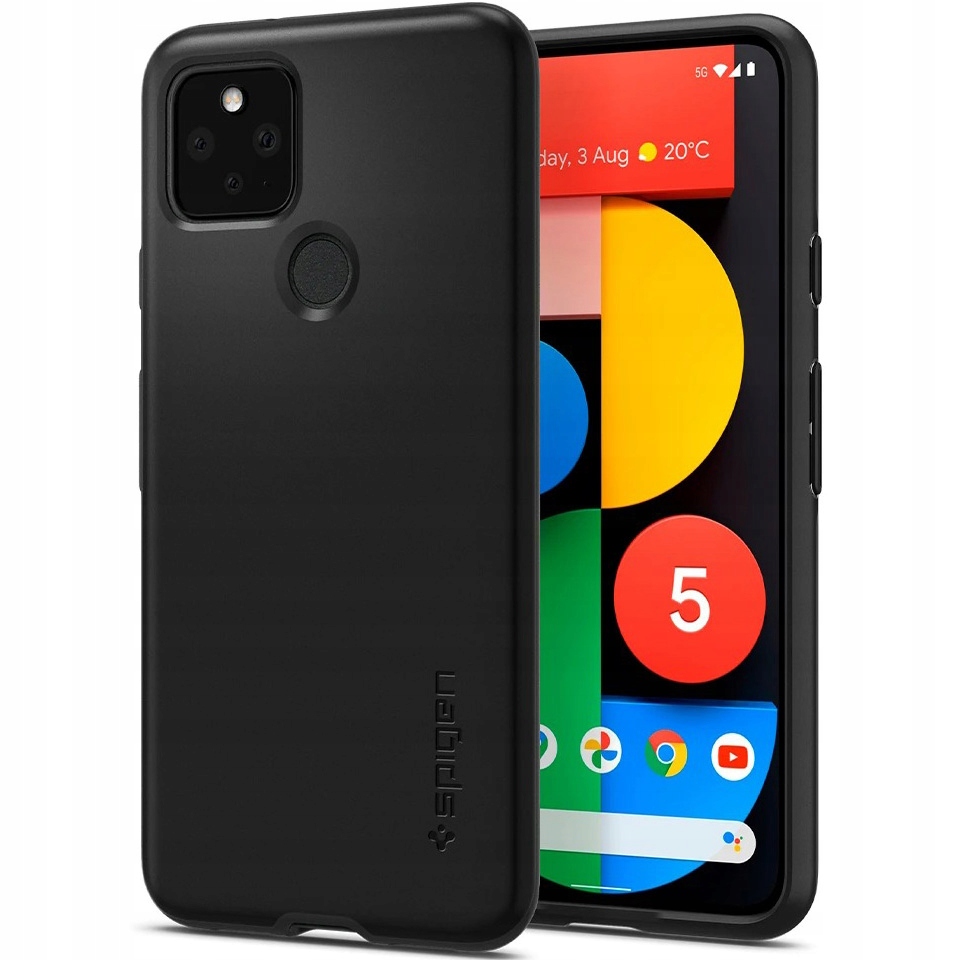 

Etui do Pixel 5, Spigen Thin Fit, cover obudowa