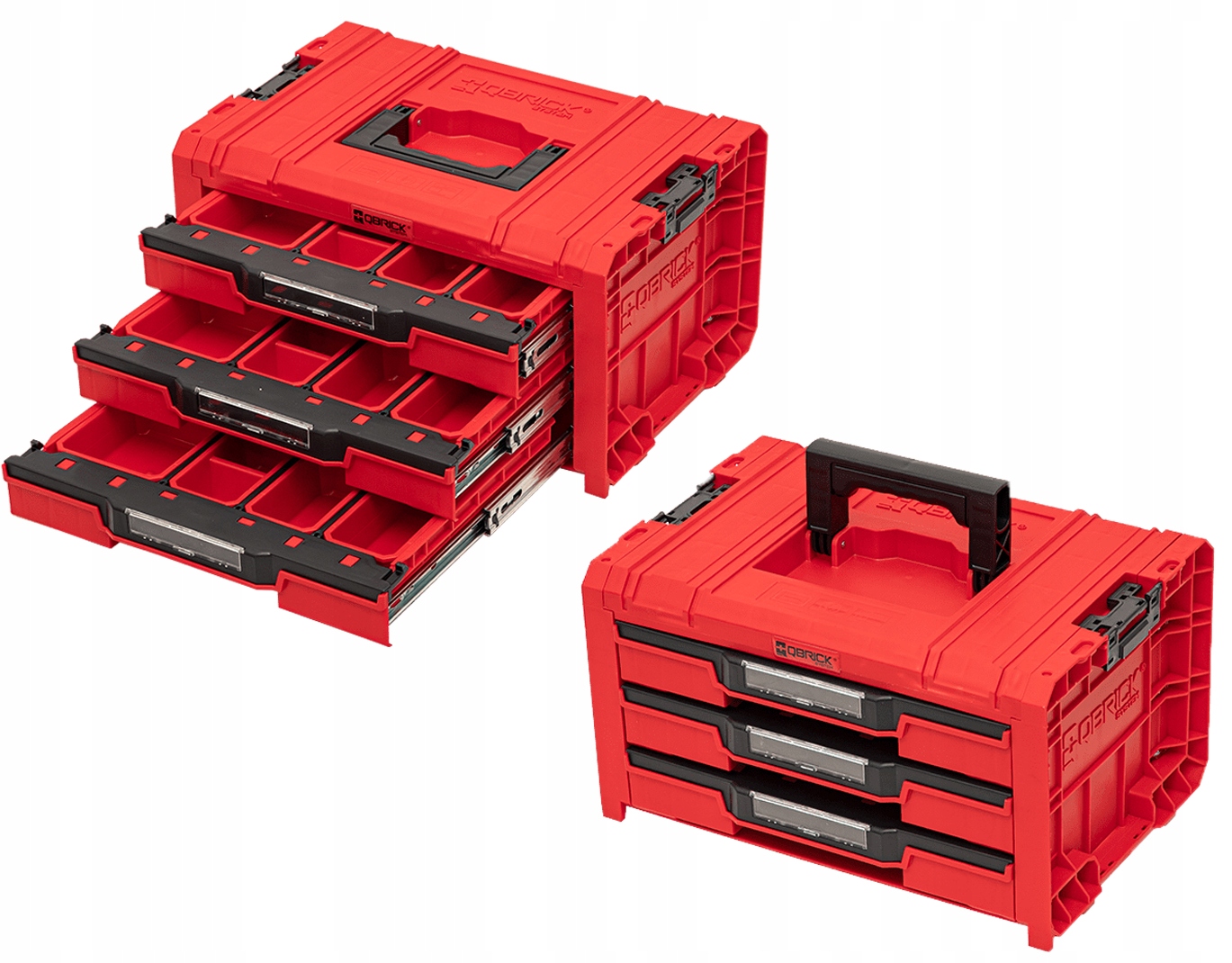 

Skrzynka Z Szufladami Qbrick Pro Drawer 3 Red Hd