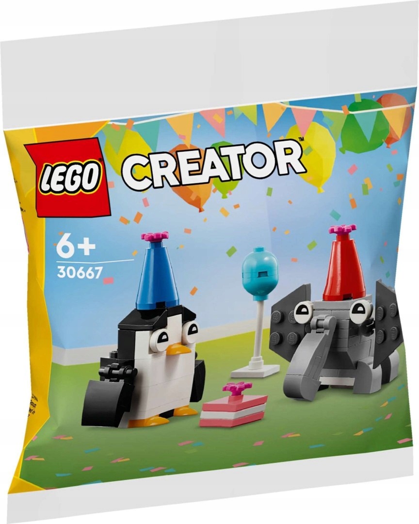 Klocki Lego Creator 30667 Przyjęcie Urodzinowe Ze Zwierzątkami