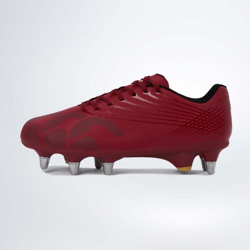 Canterbury Bordowe Sportowe Buty Z Kolcami Do Rugby 33 6IA