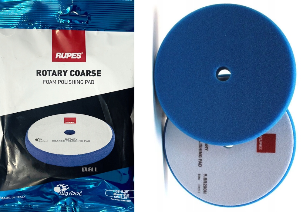 

Rupes Gąbka polerska mocno tnąca Rotary 349