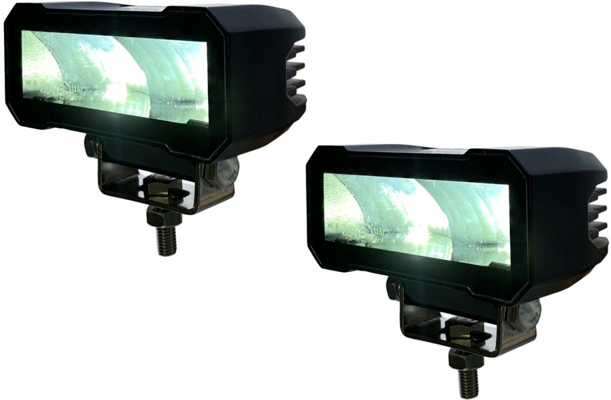 Sada dálkových halogenových žárovek 2 Led malých silničních hologací 12V 24V