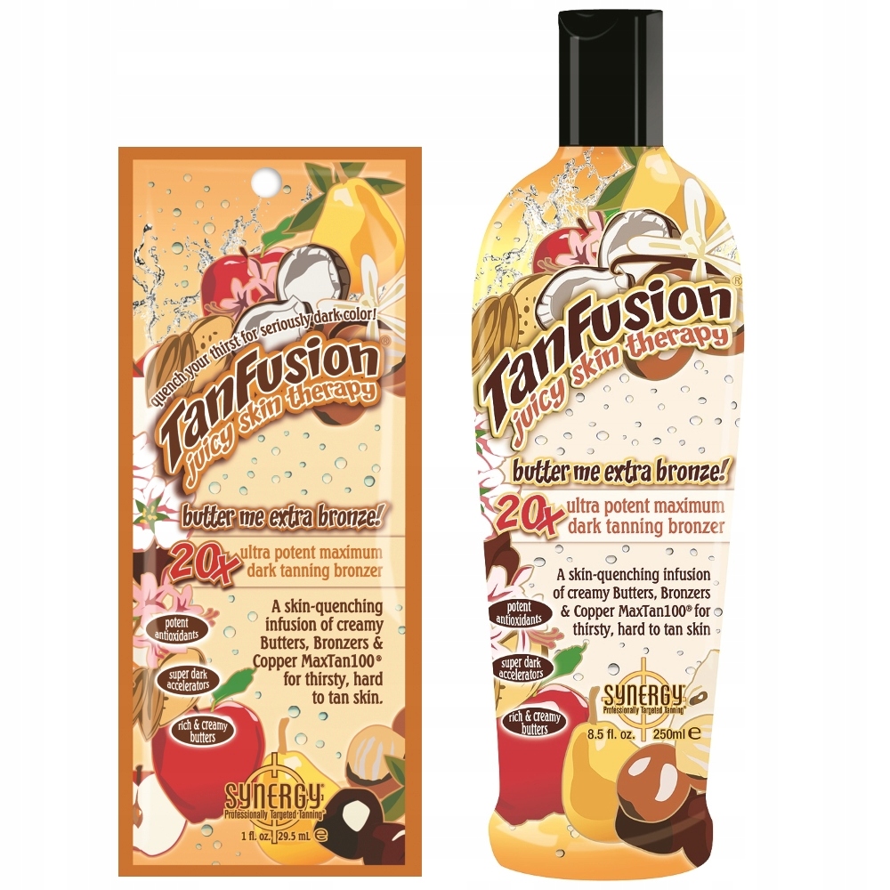 Tan Fusion ultra opalovací bronzující máslo +bonus