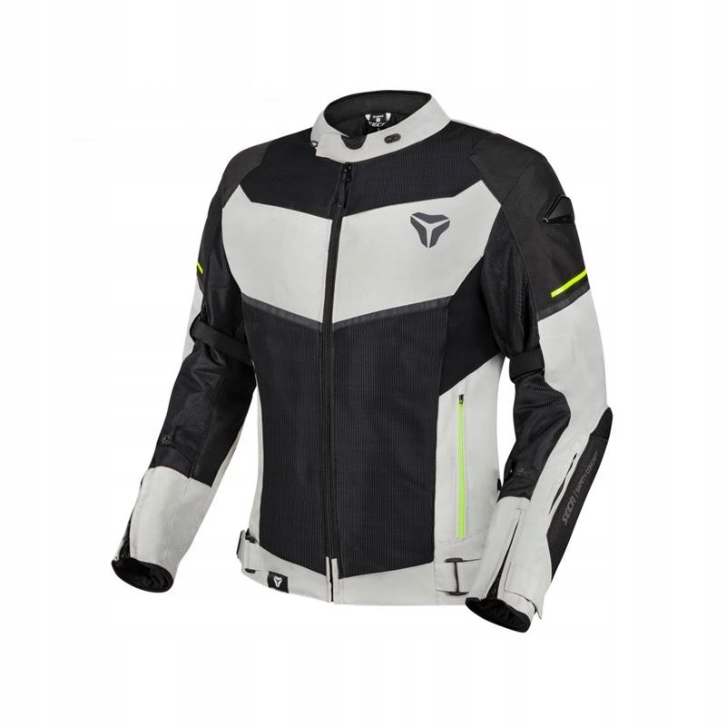 Textilná motocyklová bunda Seca Stream Evo Grey sivá Darčeky