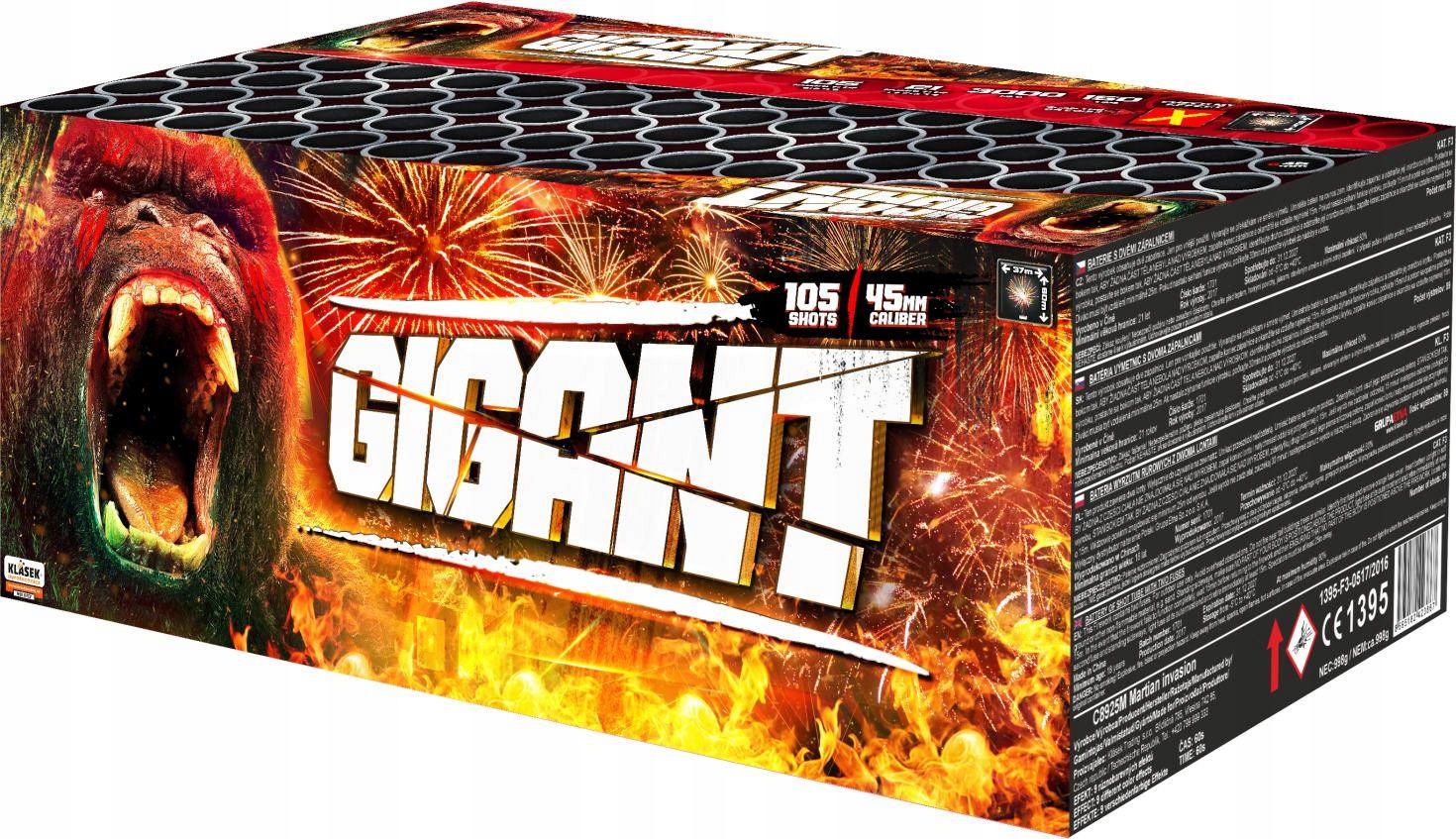 

Ogromne Fajerwerki Na Wesele Gigant C10545GI/C