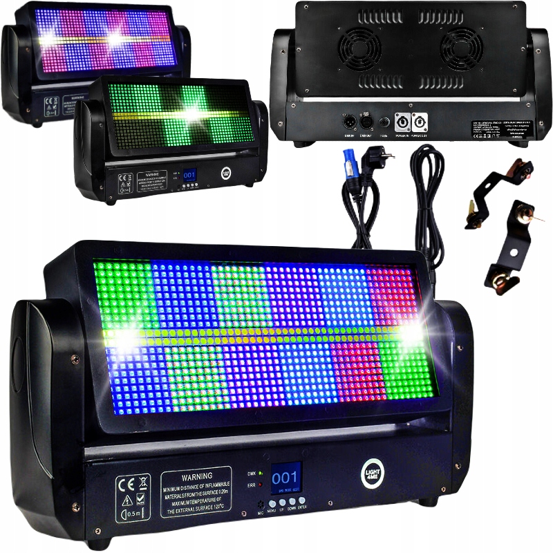 LIGHT4ME VENOM STROBE HEAD stroboskop blinder oświetlacz efekt LED RGB+CW