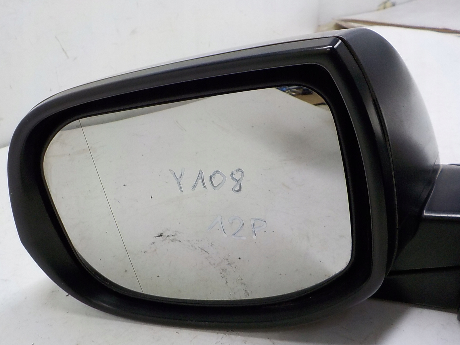 HONDA ACCORD VIII 8 mirror exterior left 12 vertical 12 PIN
