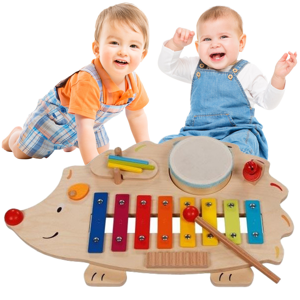 INSTRUMENTY Zestaw dla DZIECI Jeż WSPANIAŁA ZABAWA