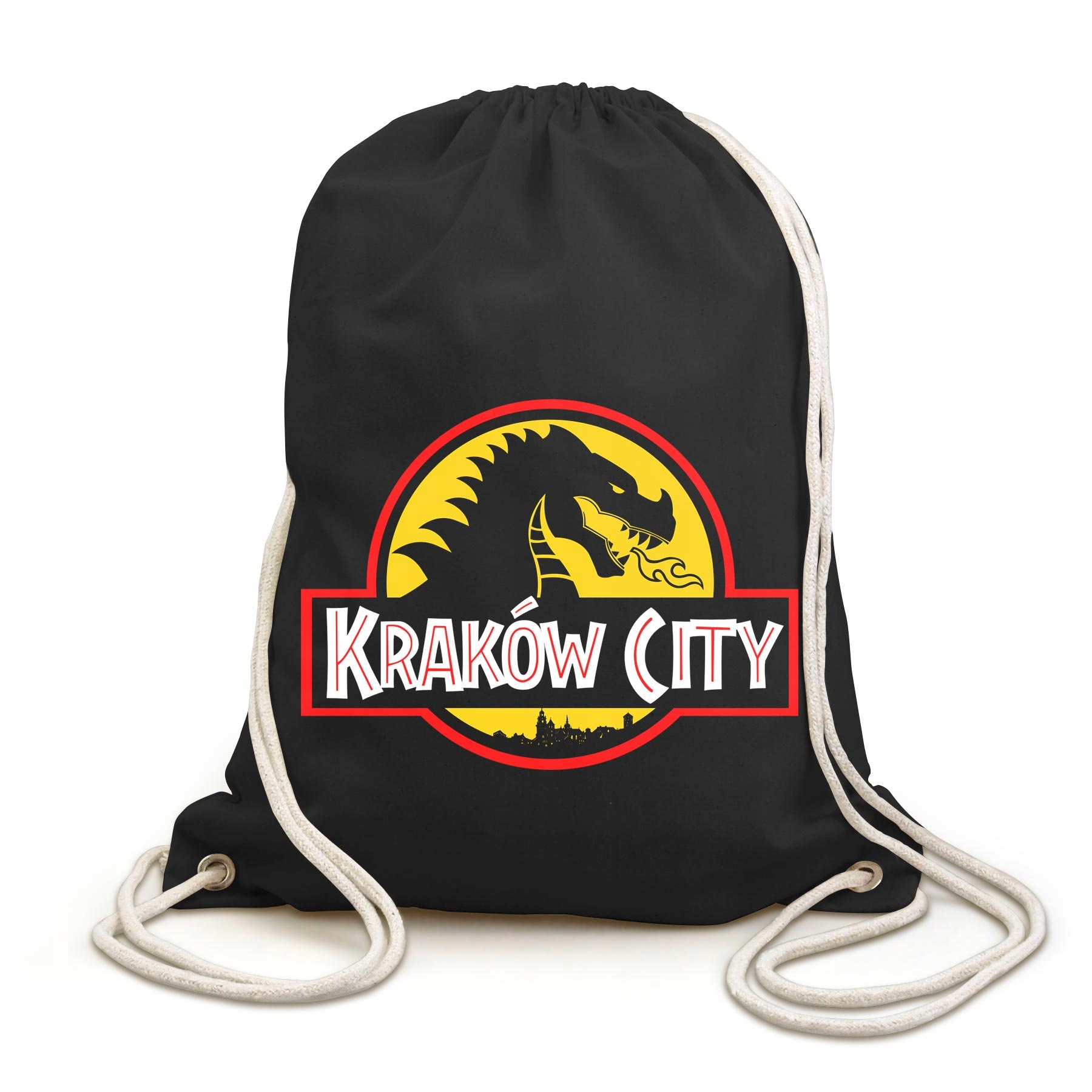 

Plecak Worek Kraków City Jurajski, czarny