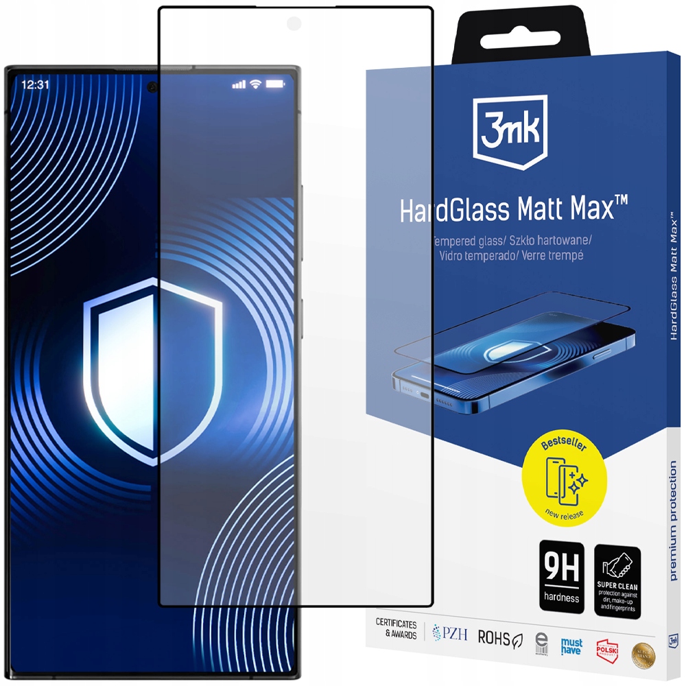 Samsung Galaxy S24 Ultra – 3mk HardGlass Matt Max