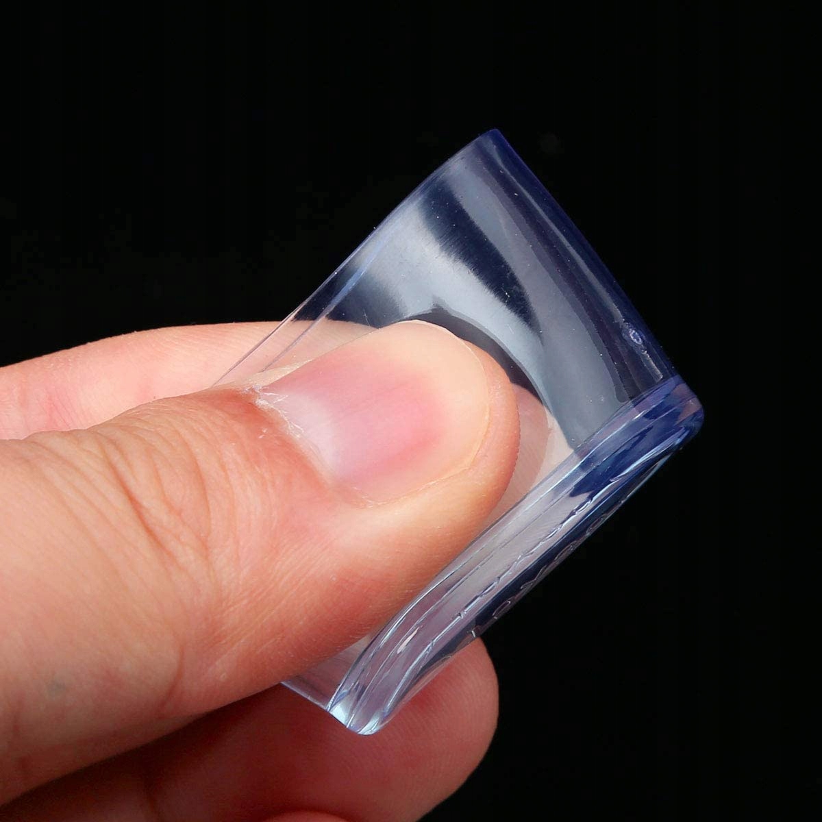 Nakładki meblowe na nogi krzesła owalne 15x25mm Kod producenta owal15x25mm