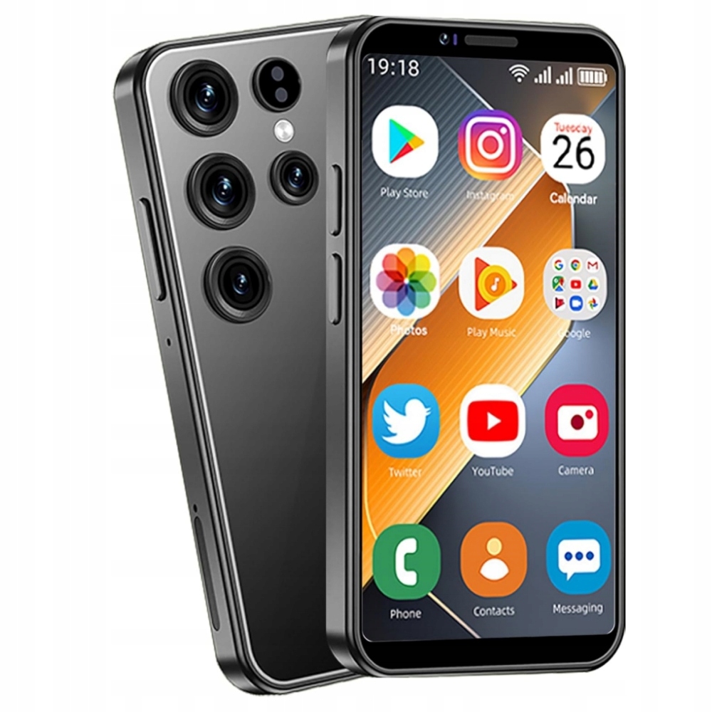 Smartfón inteligentný telefón 3,5" 2/16GB DualSIM 2600 mAh 4G Lte čierny