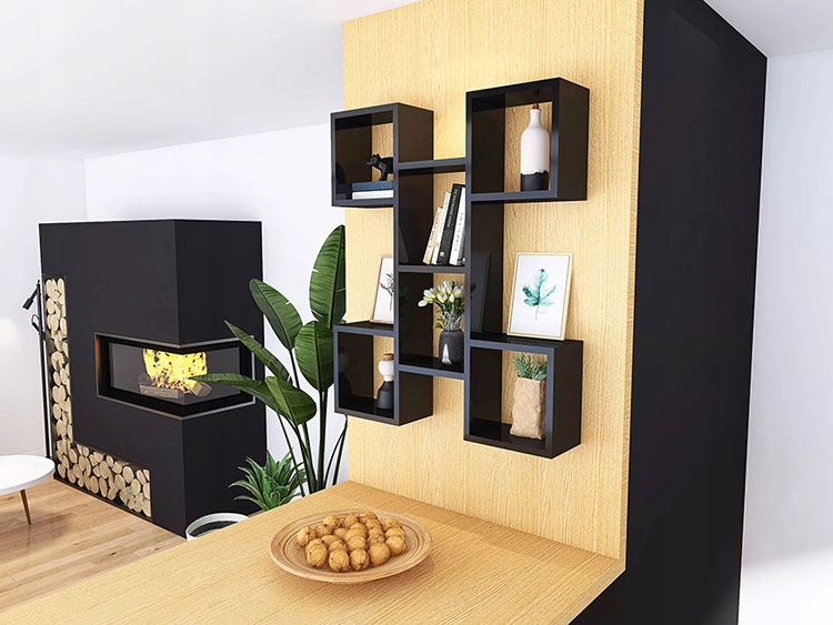 PÓŁKA WISZĄCA SKANDYNAWSKA ==== DO KUCHNI SYPIALNI Głębokość mebla 18 cm