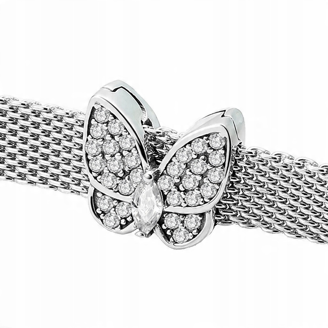 

Charms Lśniący Motyl Pave Reflexions do Pandora