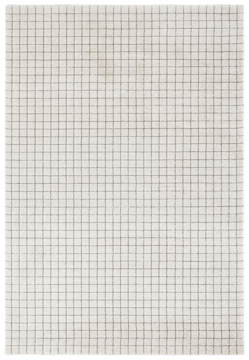 Béžovo krémový plyšový koberec do obývačky 120 x 170 cm