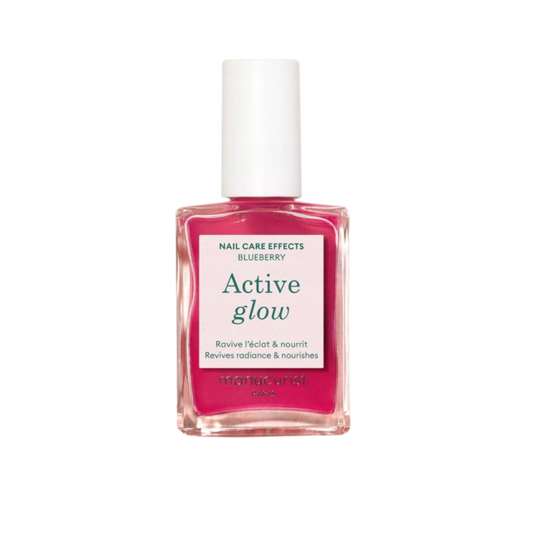 Manucurist Active Glow Lako-kondicionér Blueberry 15 ml
