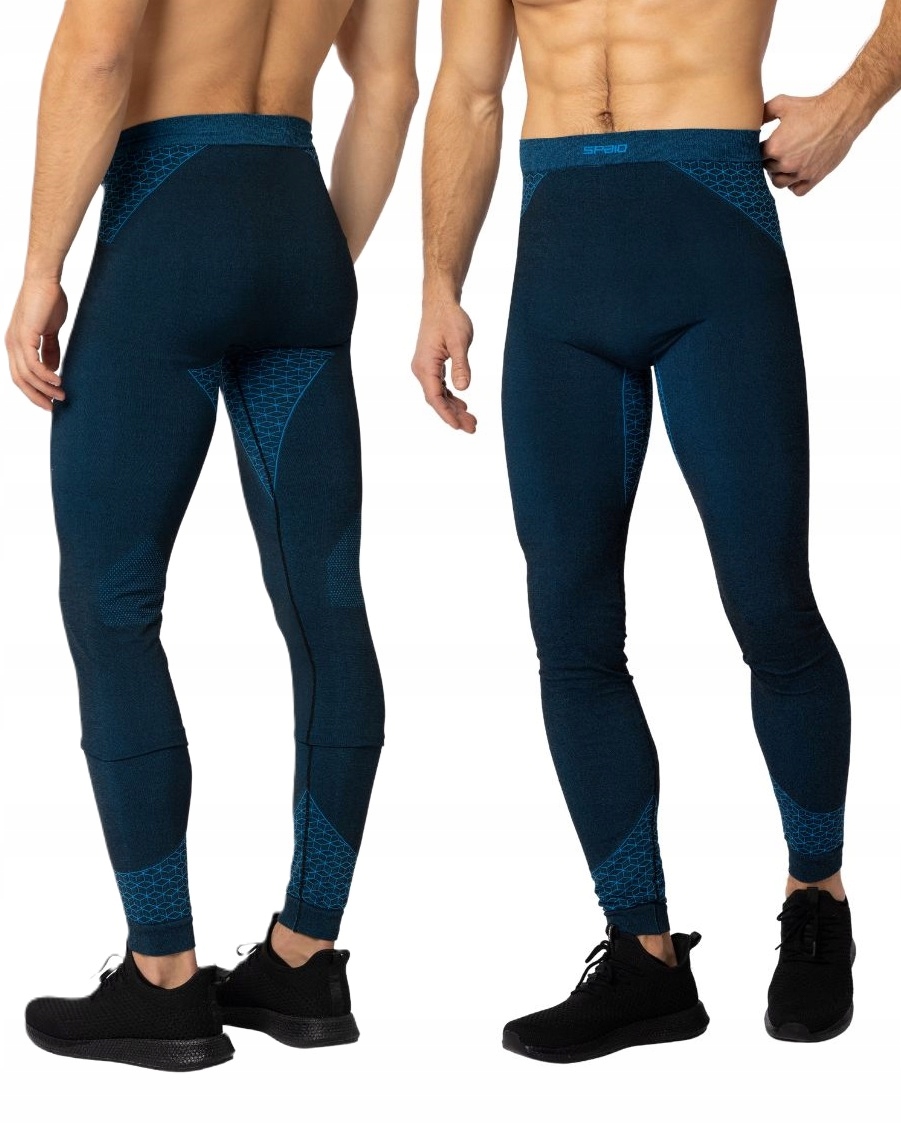 SPAIO BREEZE MEN ODDYCHAJĄCE CHŁODZĄCE LEGGINSY MOTOCYKLOWE NA LATO -2XL Stan opakowania oryginalne
