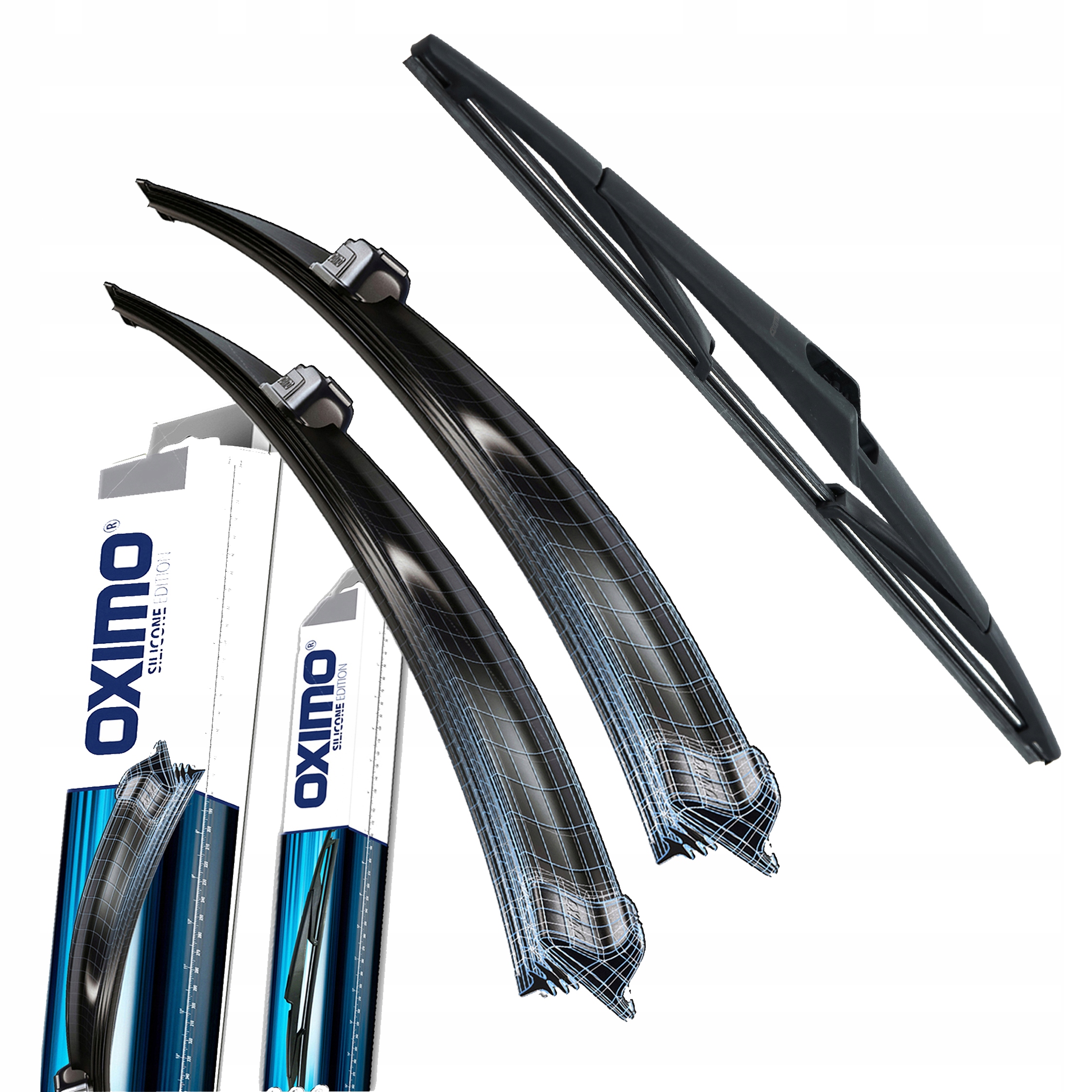 Wycieraczki Przód+tył Ford GALAXY/S-Max Mpv 2009-