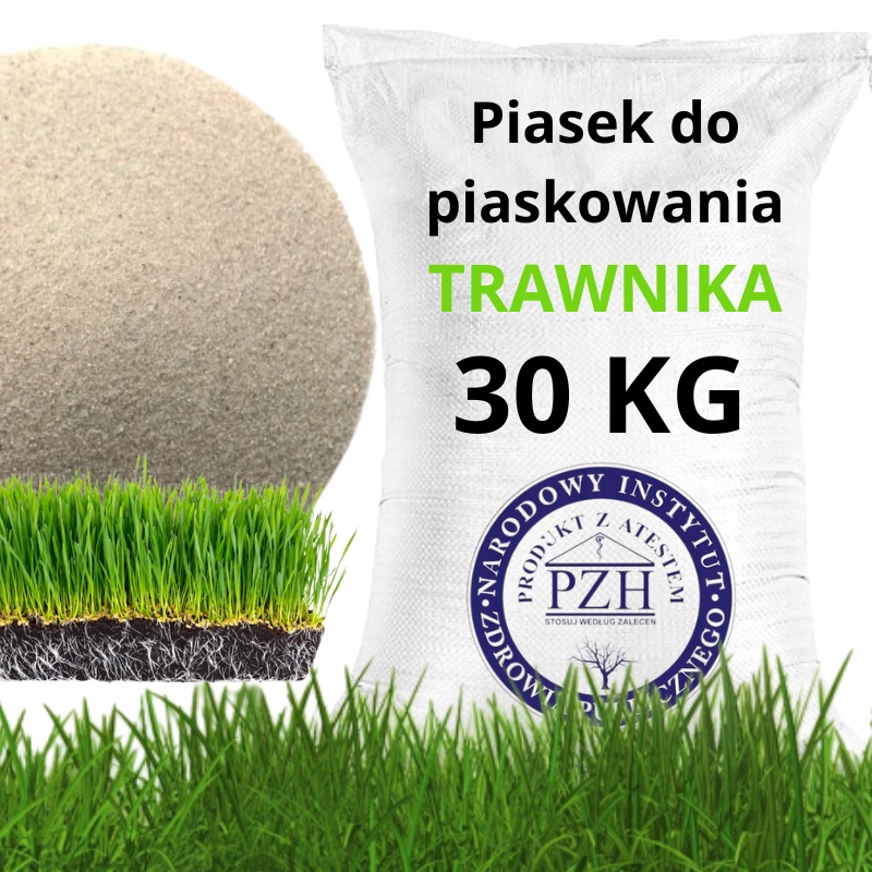 

Piasek kwarcowy do piaskowania trawnika 30 Kg