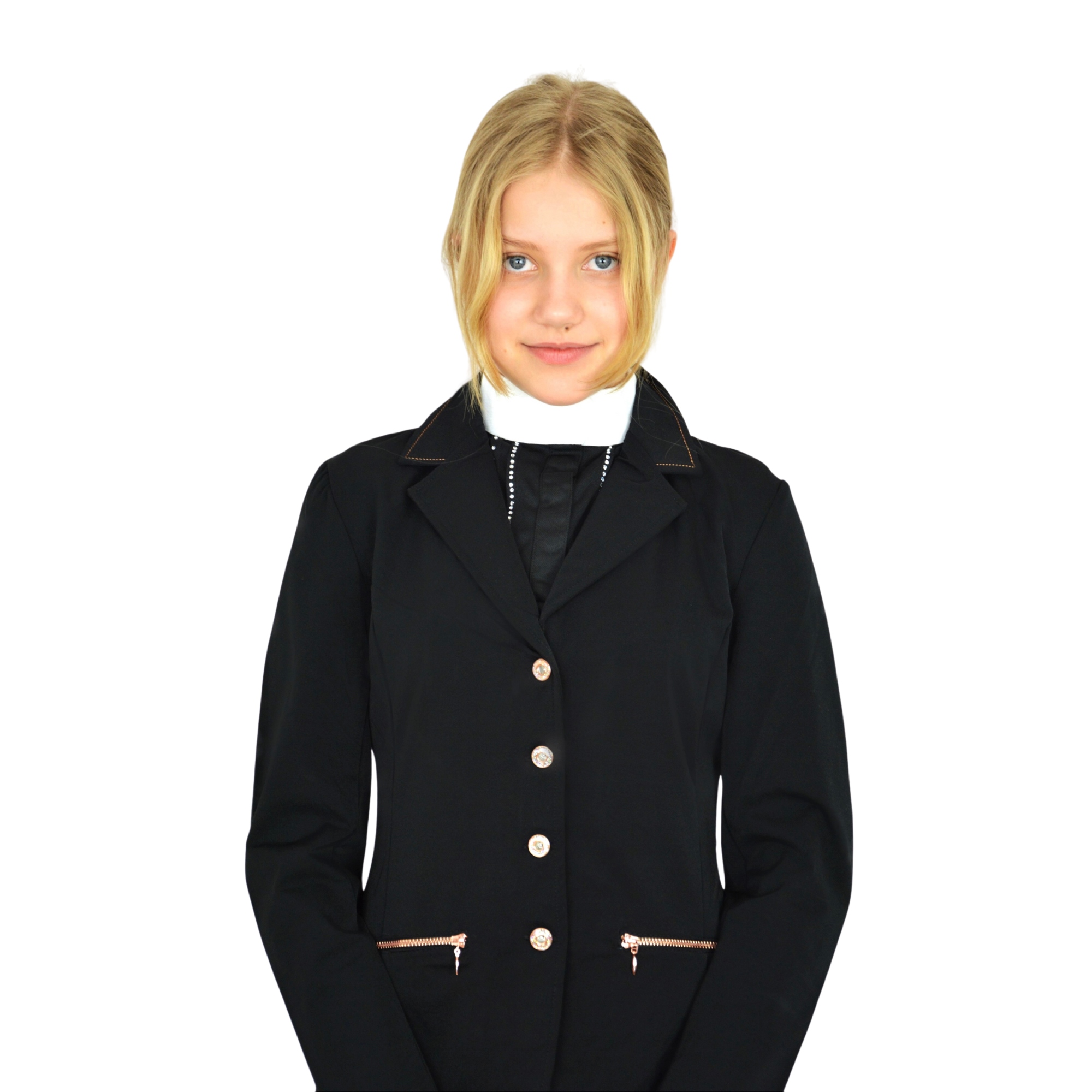 Frak jeździecki Start Marianne konkursowy młodzieżowy czarny 164