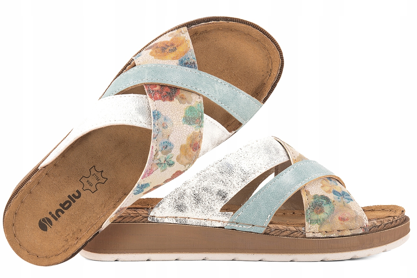 Inblu GS-52 Klapki Damskie Komfort Soft Pu Skórzana Wkładka 37