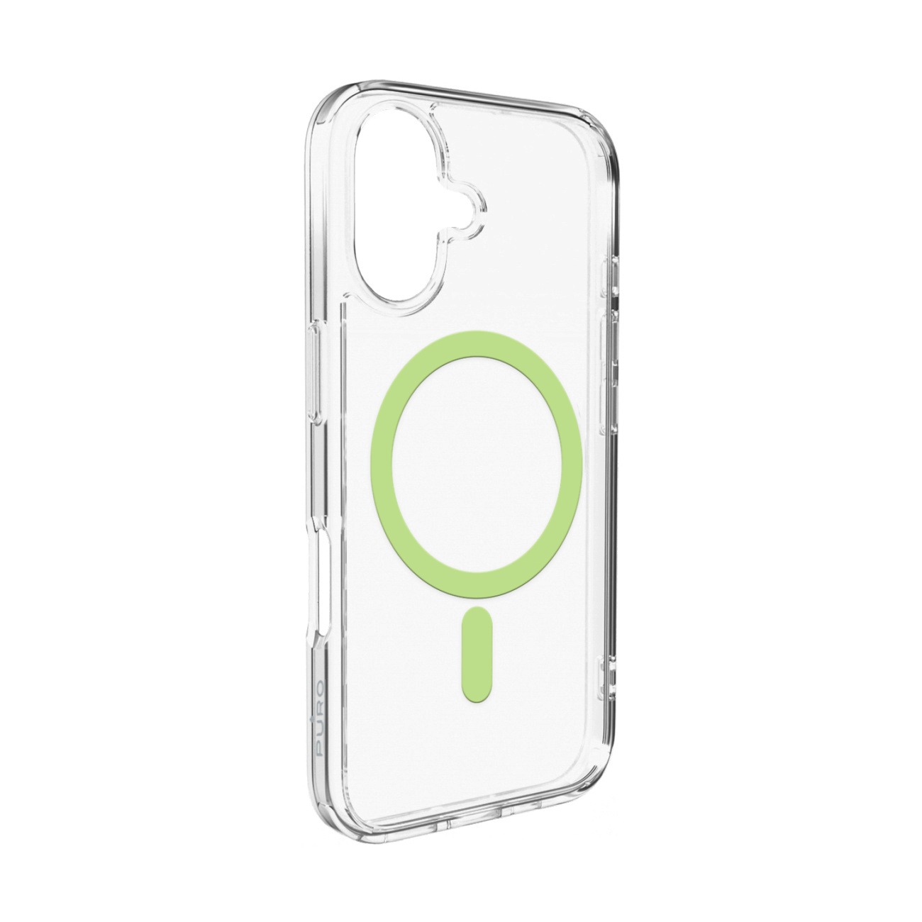 Puzdro Puro Lite Mag Magsafe Iphone 17 Priehľadné, Zelený Prsník