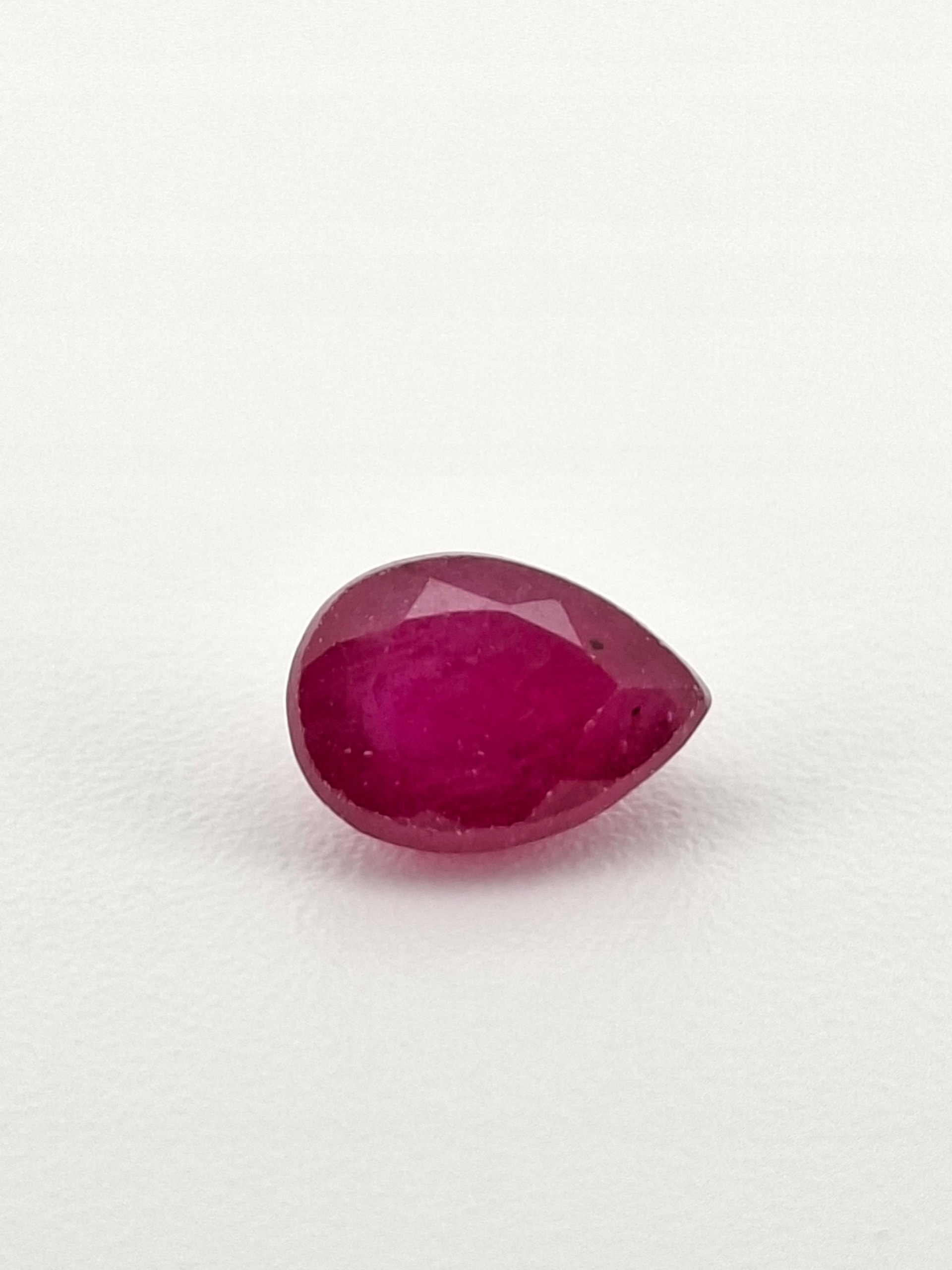 Přírodní Rubín Lžička 4 x 6 mm