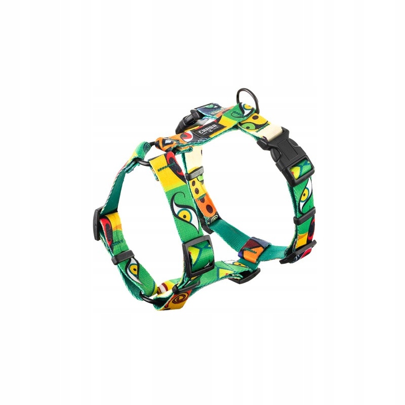 Levně Chaba Postroj Guard Story Jumbo XL [šířka 3 cm, obvod P(45-85)T(65-95)]