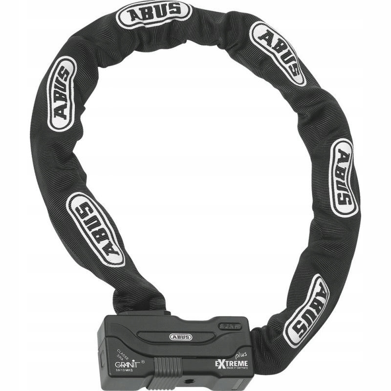 Abus Zámok Granit Extreme Plus 59/12HKS170 reťazový na kľúč čierna