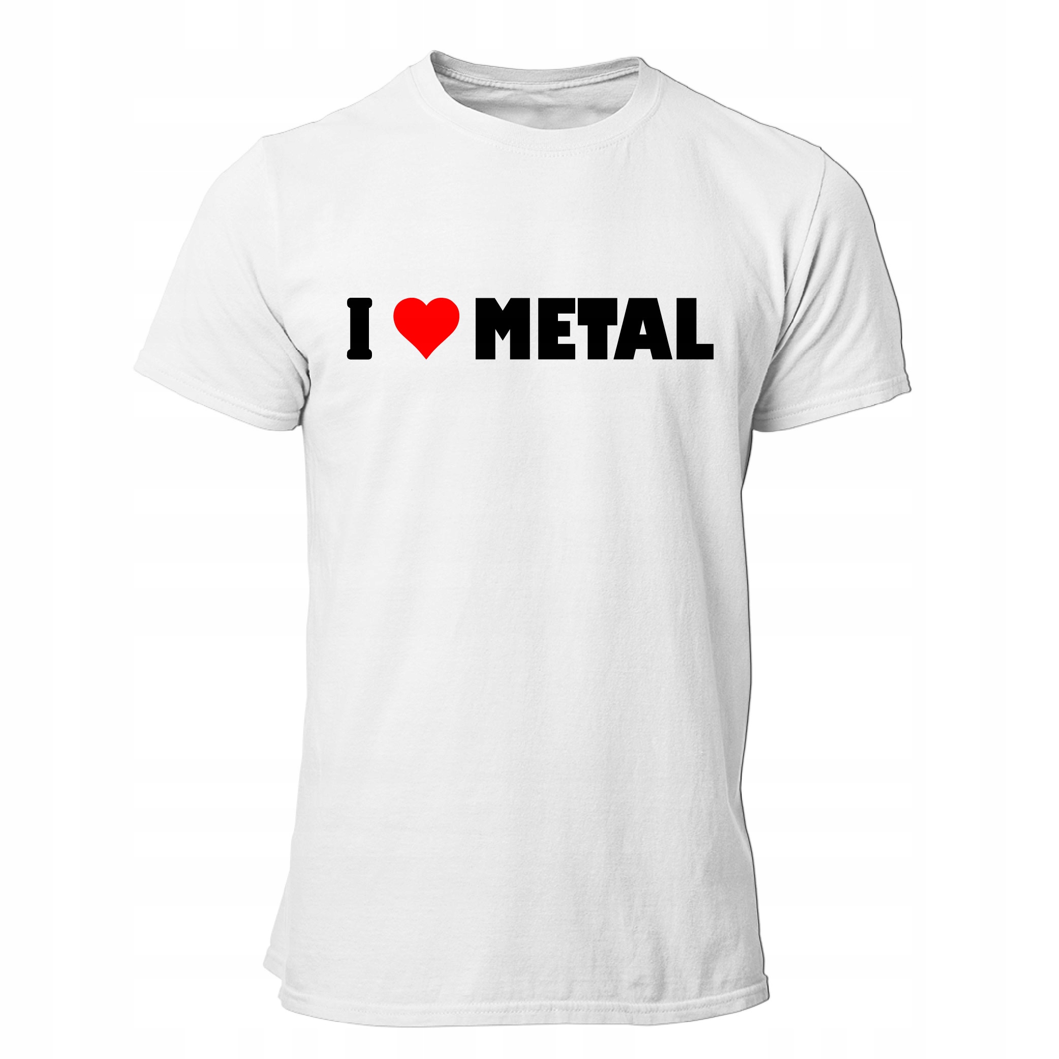 

Koszulka Tshirt Kocham Metal Na Prezent Koncert