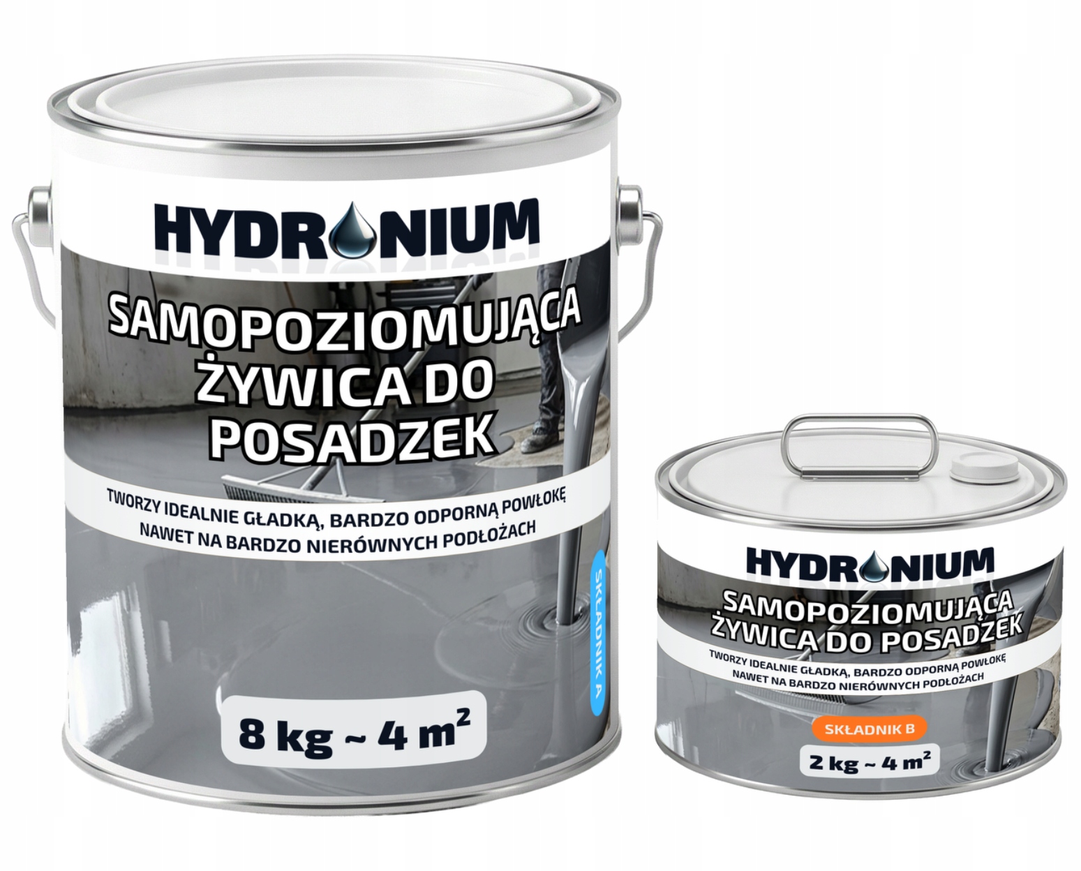 Samonivelační Pryskyřice Pro Podlahy Šedá 10 Kg Na Nerovné Podklady