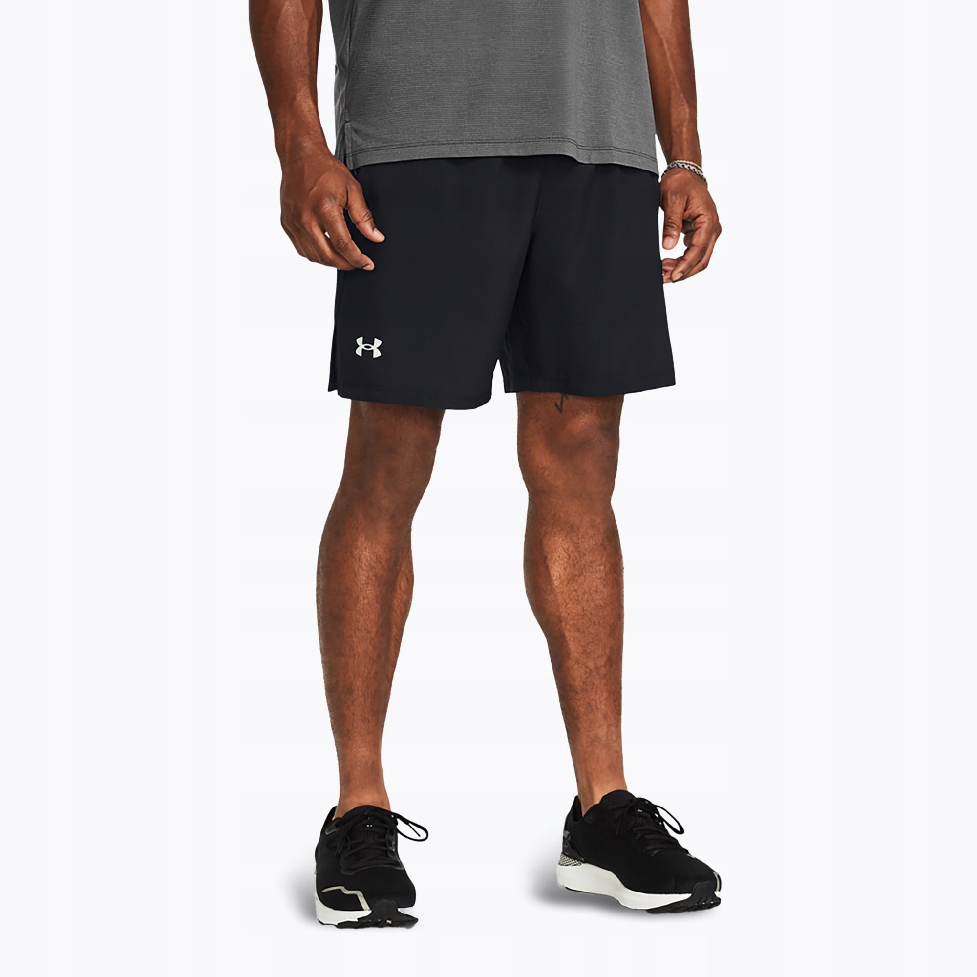 Under Armour UA Launch 7'' Szorty Czarny