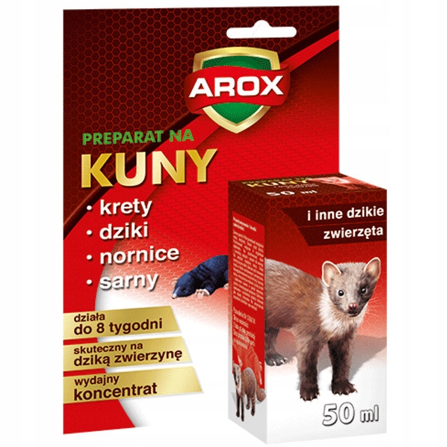 

Arox Preparat na kuny i inne zwierzęta, 50 ml
