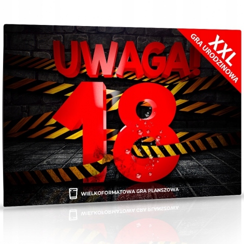 GRA ALKOHOLOWA PREZENT NA 18STE URODZINY