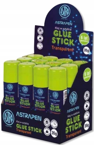 KLEJ W SZTYFCIE ASTRAPEN TRANSPARENT 35G A'12 0405