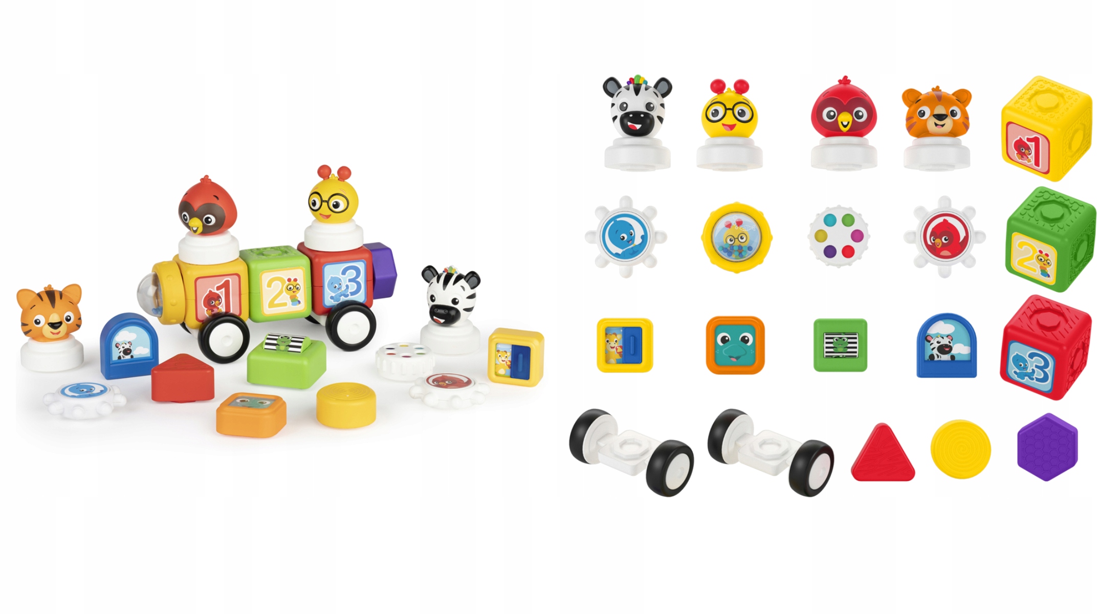 Baby Einstein Klocki magnetyczne 20 szt kostki duże