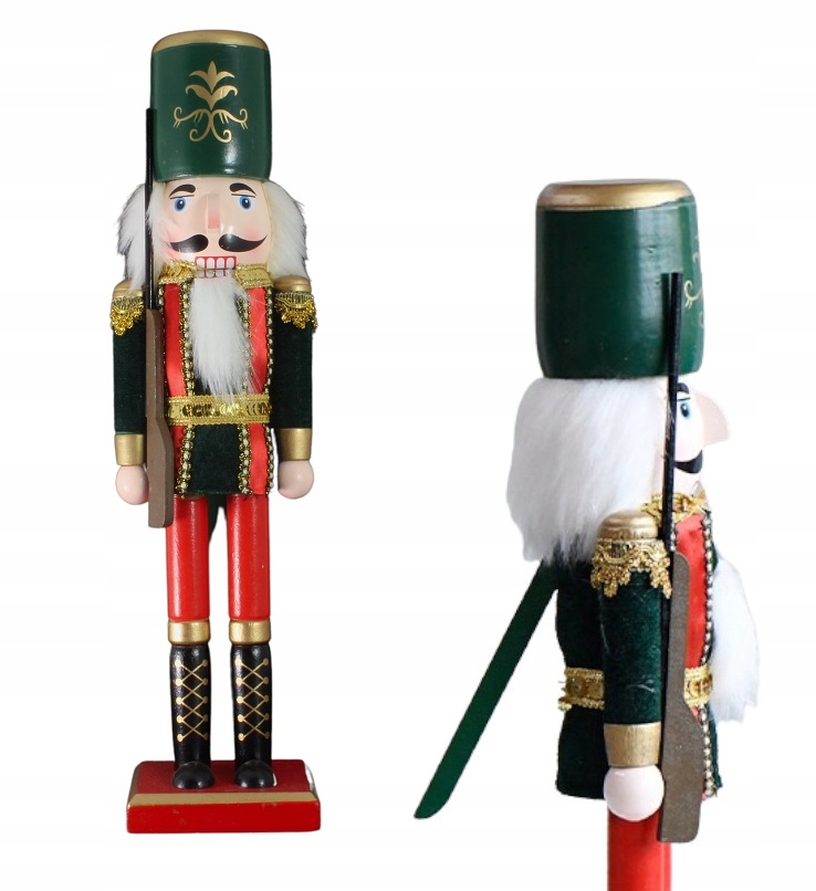 

Świąteczny Dziadek Do Orzechów Karabin 40cm