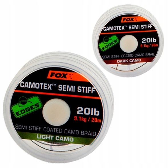 Fox Plecionka Camotex Semi Stiff Light Camo 15lb 2