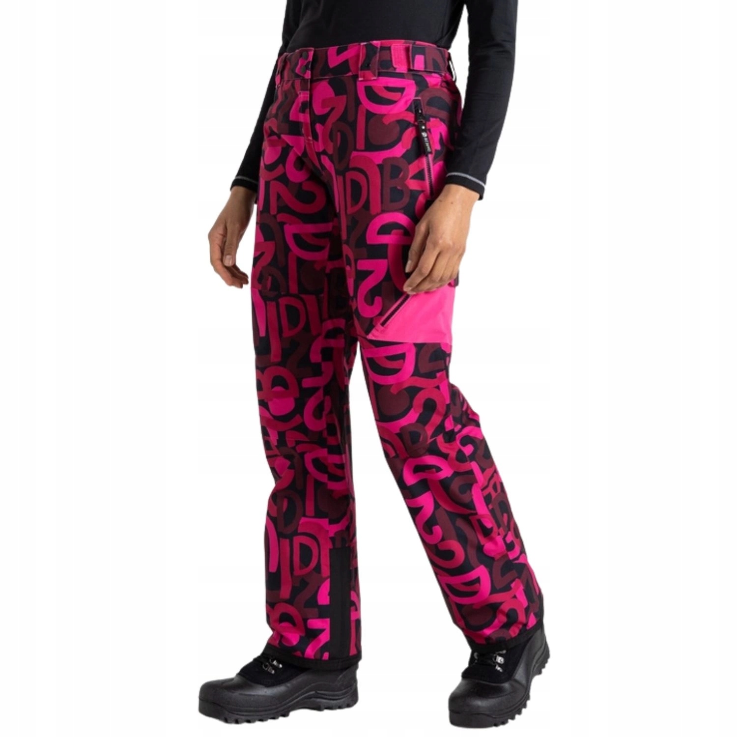 Spodnie damskie DARE2B narciarskie różowe membrana 20.000 mm r. Eu 42 XL