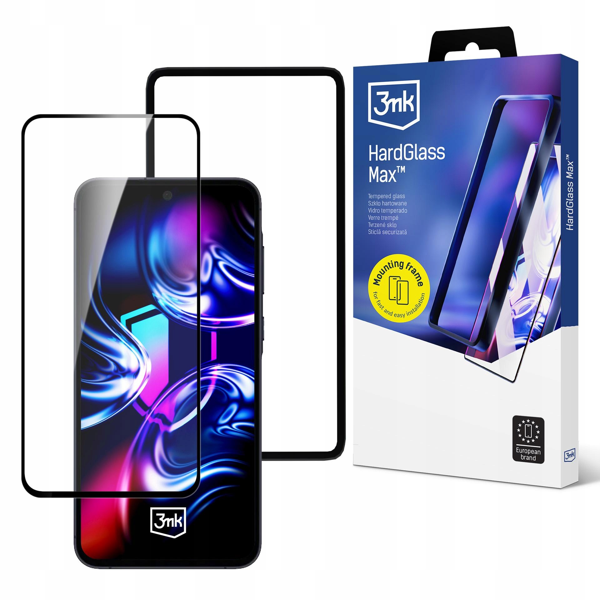 Szkło hartowane 3mk Hardglass Max na Samsung Galaxy A35 A55 5G 3mk